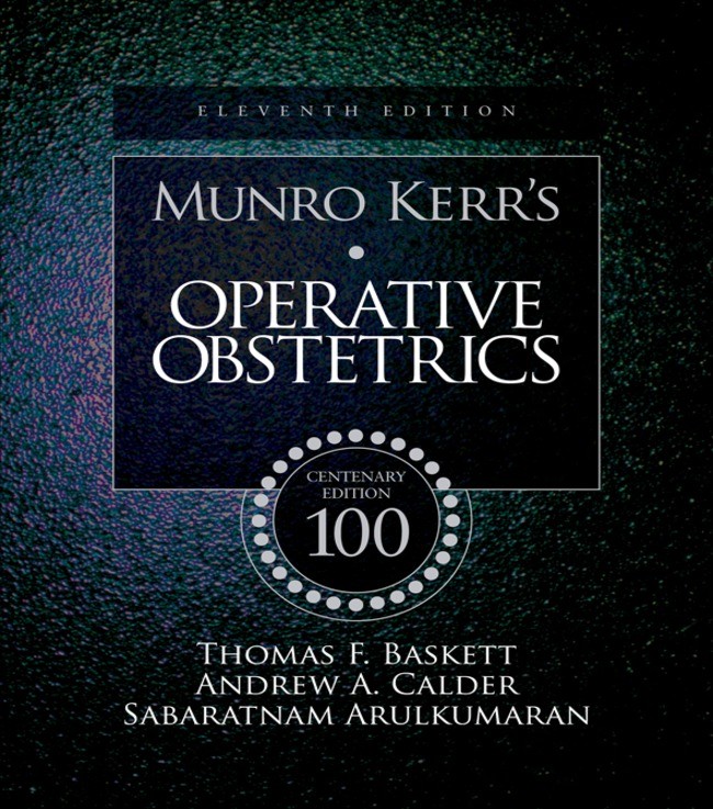 Cover Munro Kerr's Operative Obstetrics