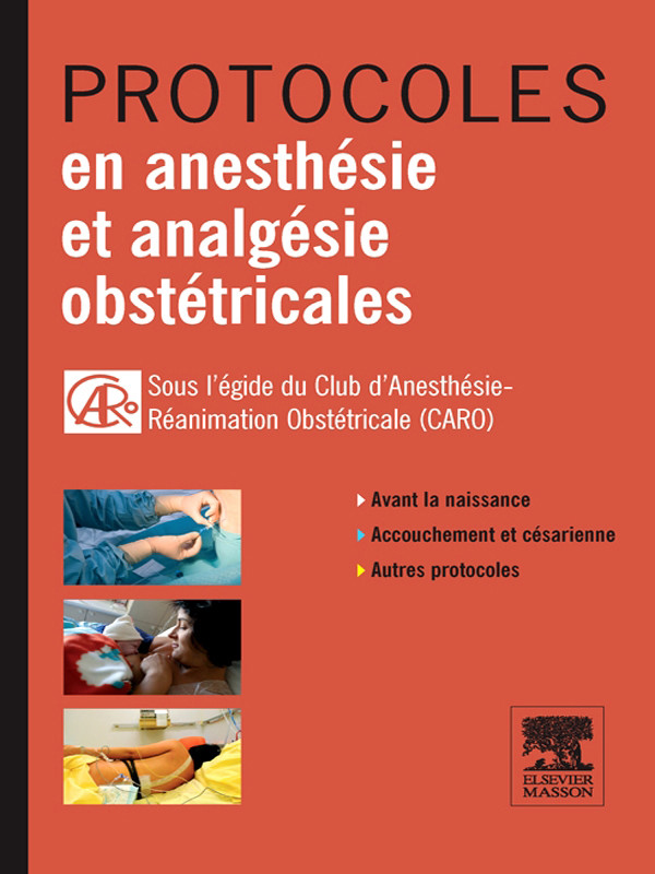 Cover Protocoles en anesthésie et analgésie obstétricales