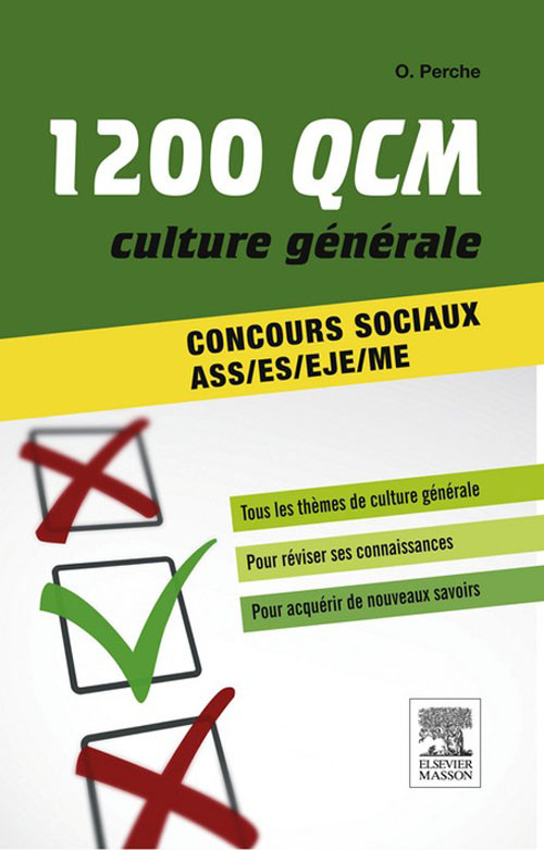 Cover 1 200 QCM Concours sociaux Culture générale
