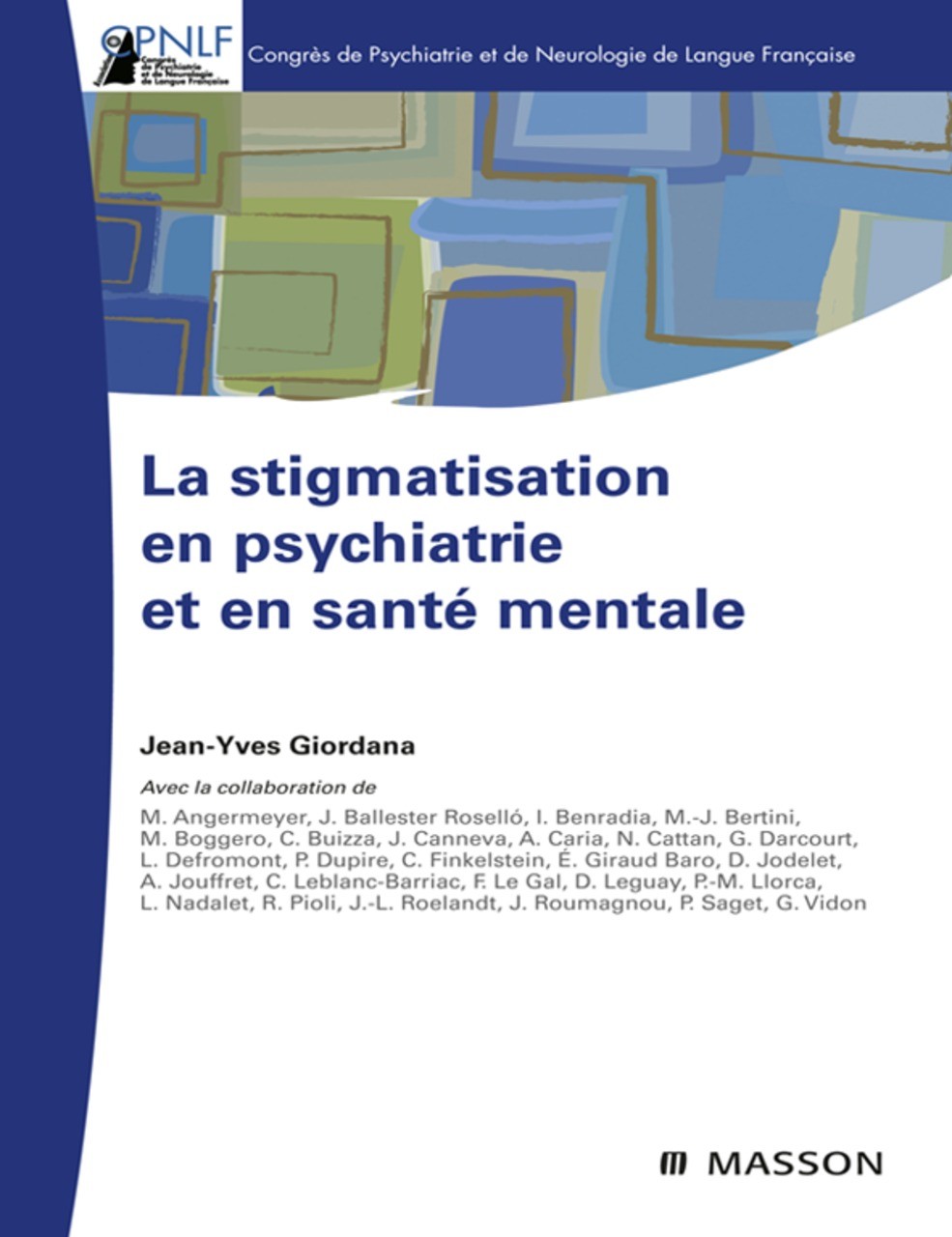 Cover La stigmatisation en psychiatrie et en santé mentale