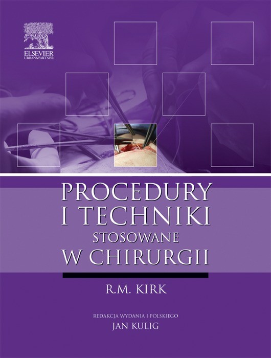 Cover Procedury i techniki stosowane w chirurgii