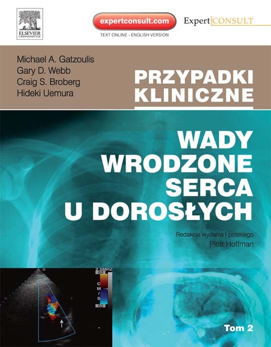 Cover Wady wrodzone serca u doroslych. Seria Przypadki Kliniczne. Tom 2