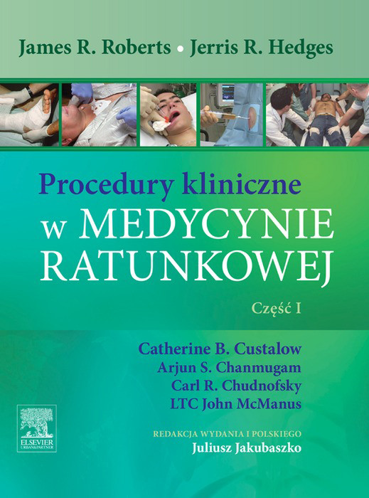 Cover Procedury kliniczne w medycynie ratunkowej. Czesc 1