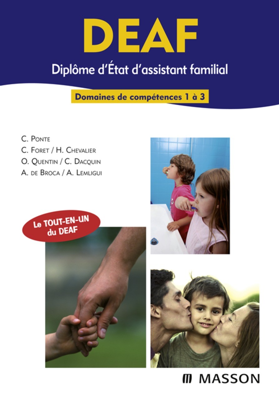 Cover DEAF - Diplôme d'État d'Assistant Familial