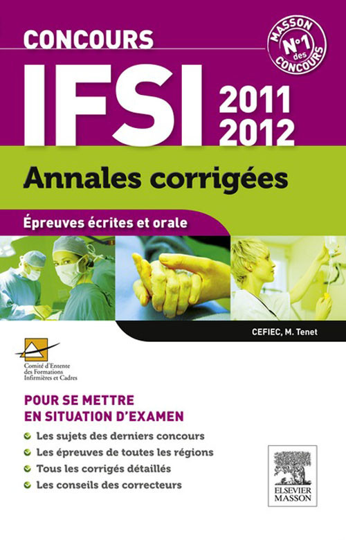 Annales corrigées Concours IFSI 2011-2012 - E-Book