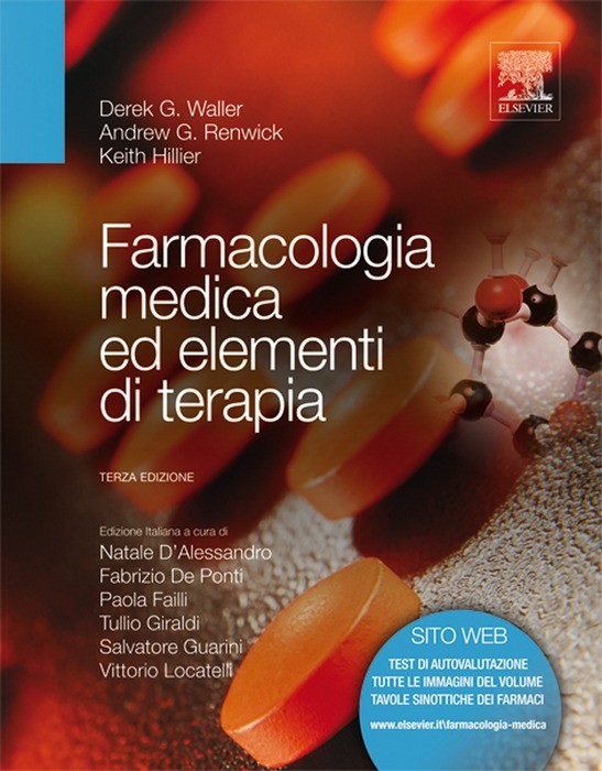 Cover Farmacologia medica ed elementi di terapia
