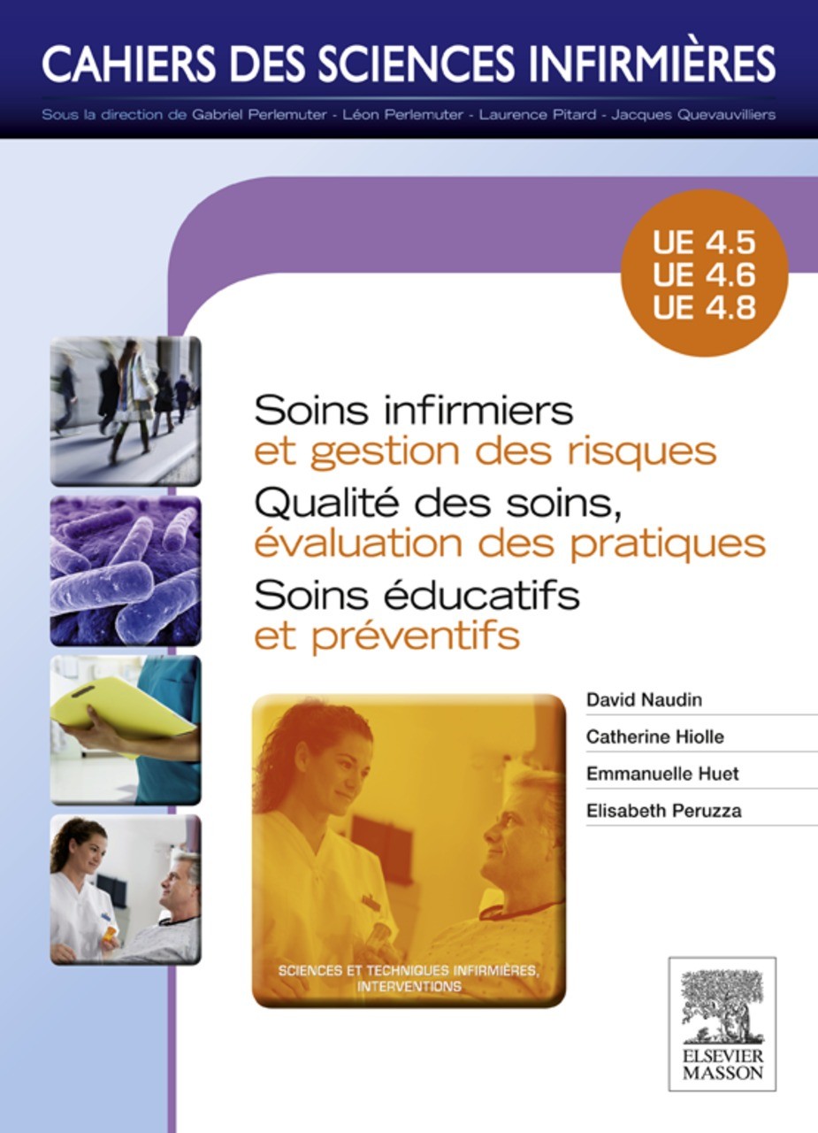 Cover Soins infirmiers et gestion des risques - Qualité des soins, évaluation des pratiques - Soins éducatifs et préventifs