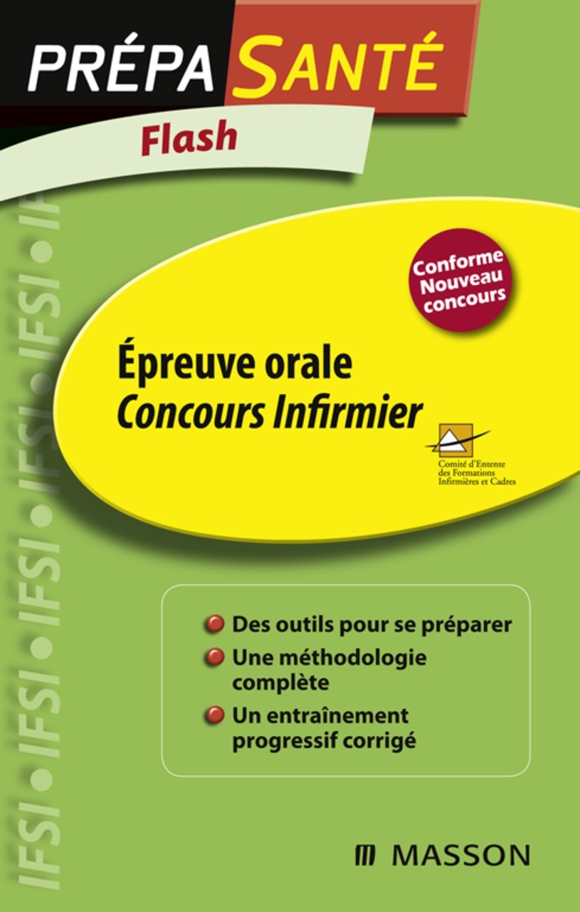 Cover Flash Épreuve orale Concours infirmier