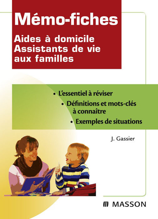 Cover Mémo-fiches Aides à domicile Assistants de vie aux familles