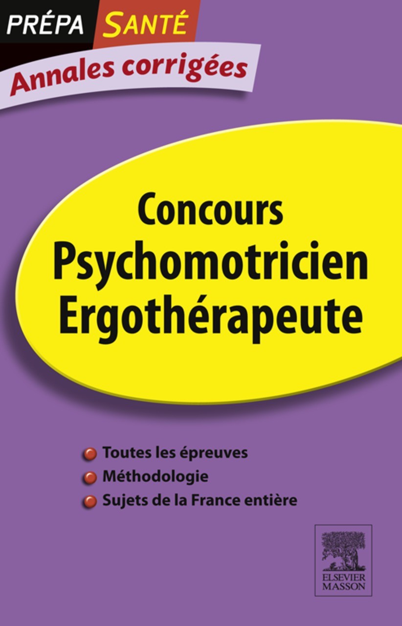 Annales corrigées Concours Psychomotricien Ergothérapeute