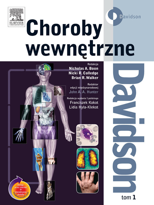 Cover Choroby wewnetrzne Davidsona. Tom 1