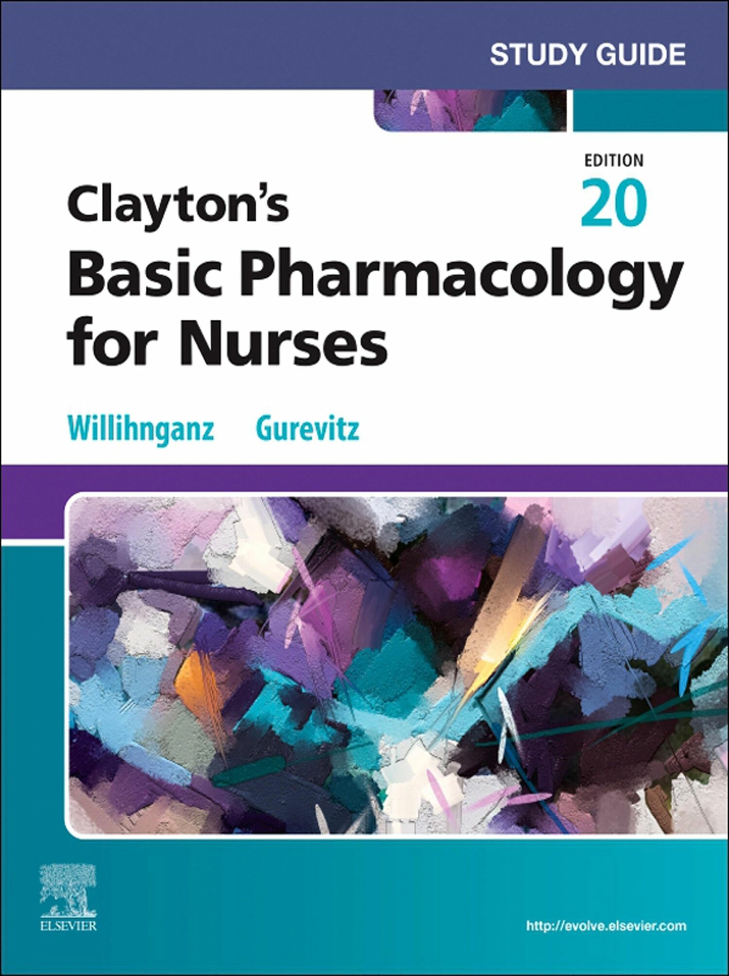 Cover Study Guide for Clayton's Basic Pharmacology for Nurses - E-Book