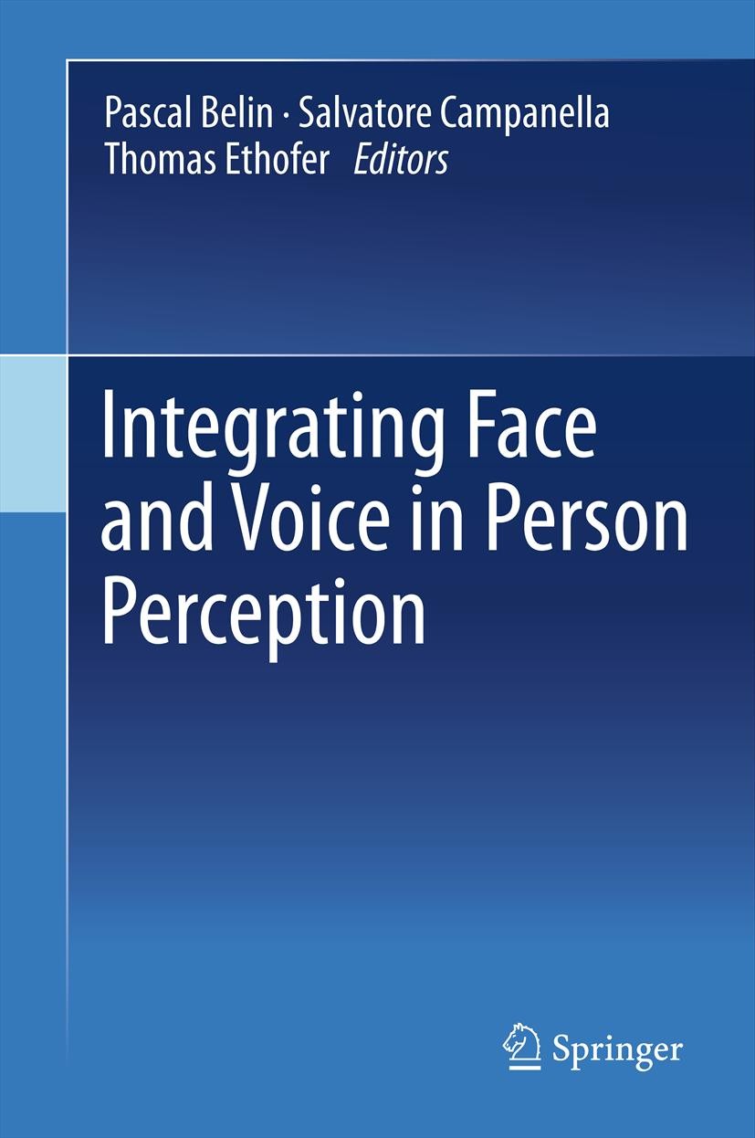 Cover Integrating Face and Voice in Person Perception