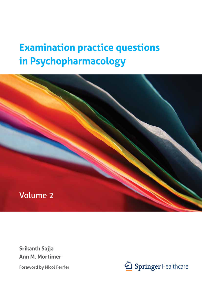 Cover Practice questions in Psychopharmacology