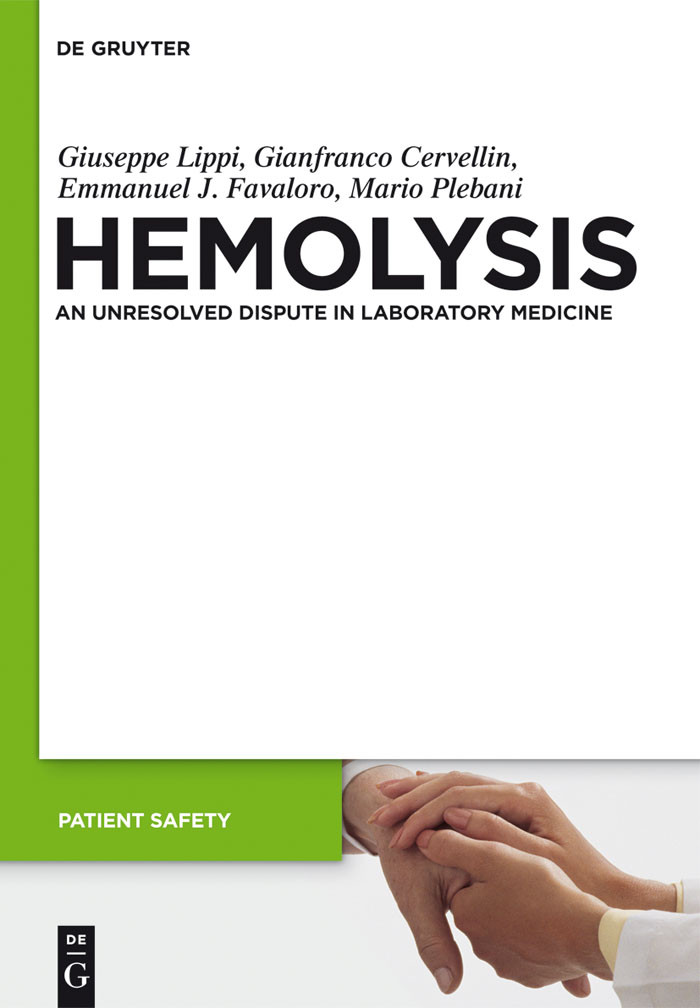 Cover In Vitro and In Vivo Hemolysis