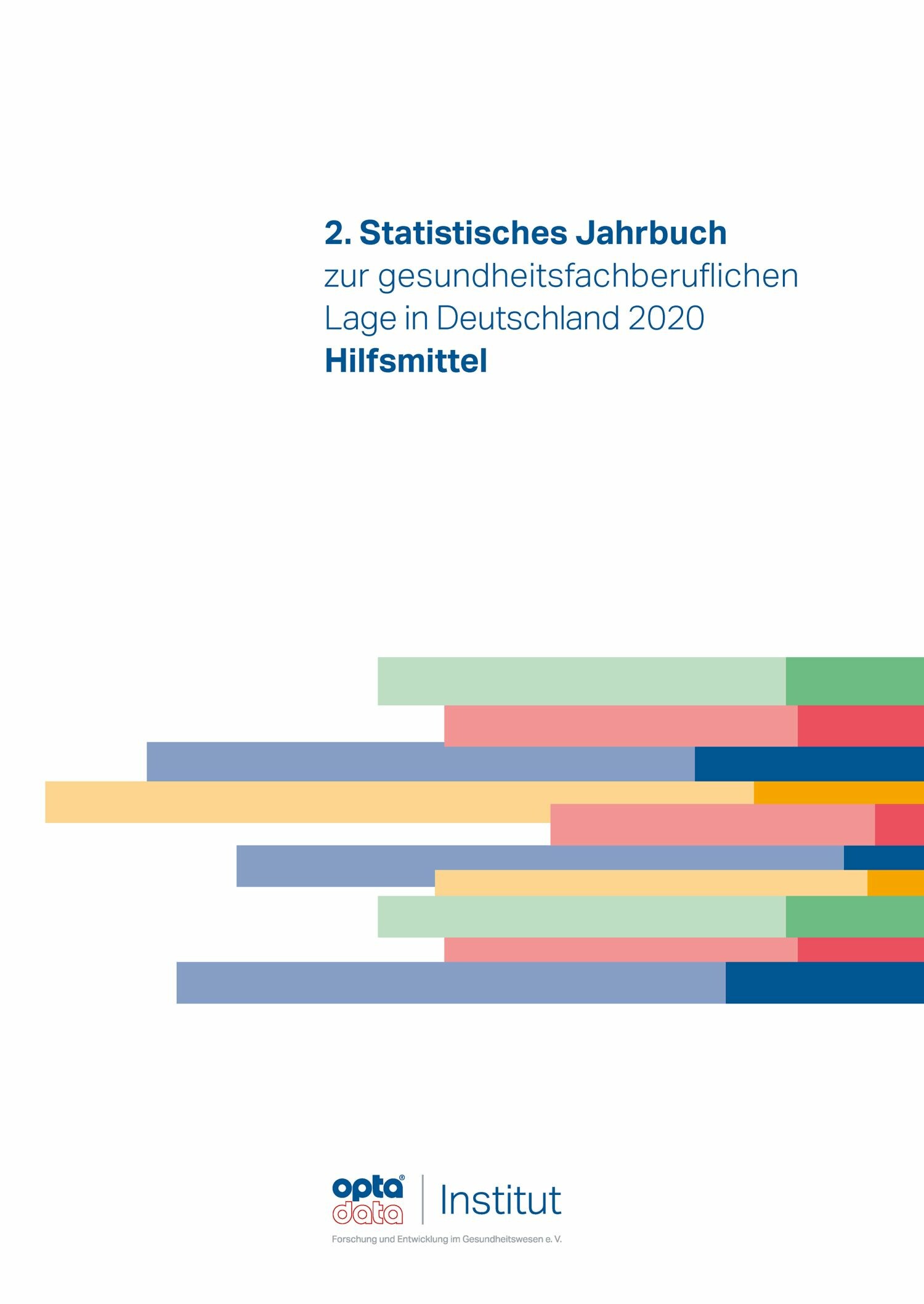 Cover 2. Statistisches Jahrbuch zur gesundheitsfachberuflichen Lage in Deutschland 2020