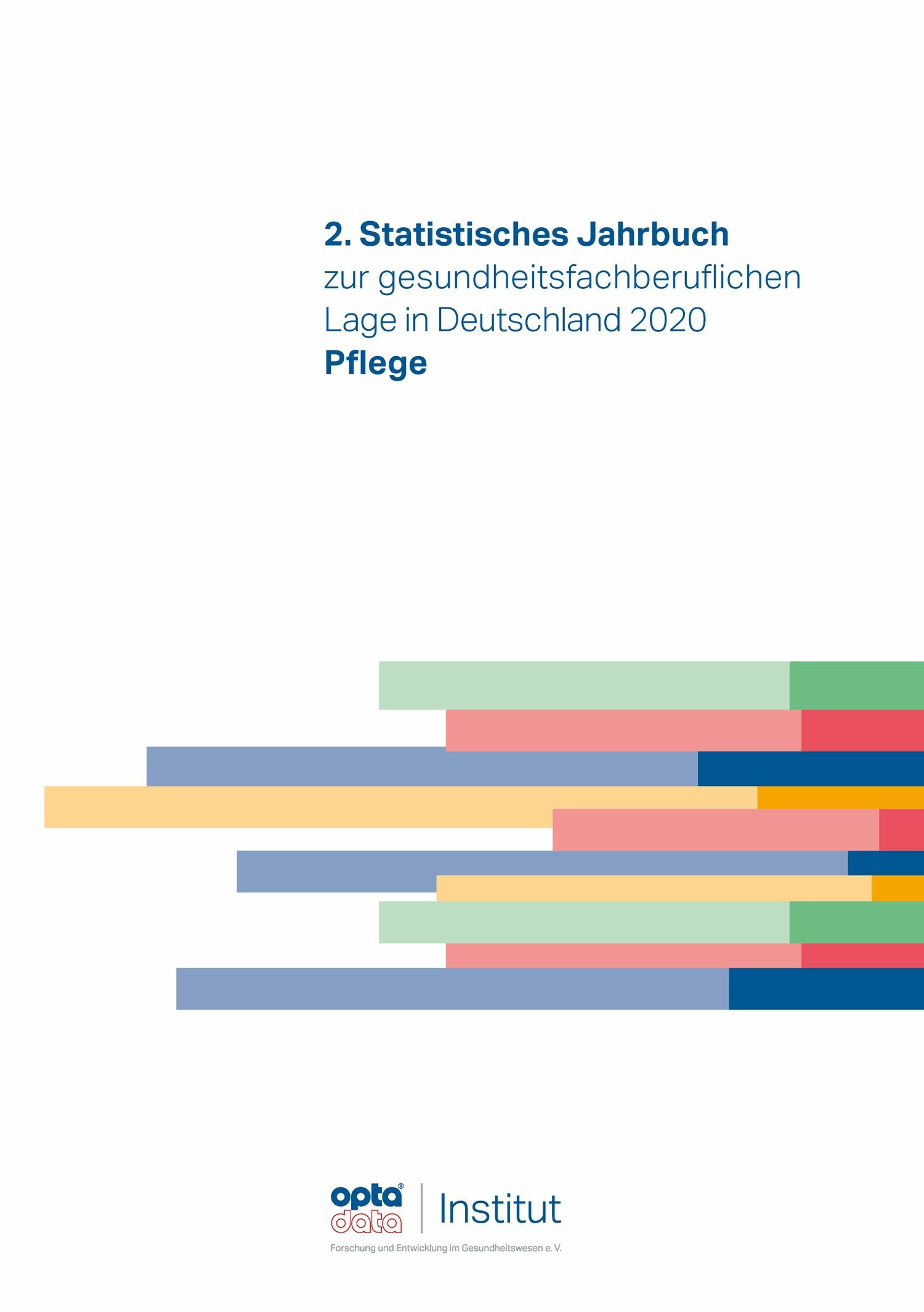 Cover 2. Statistisches Jahrbuch zur gesundheitsfachberuflichen Lage in Deutschland 2020