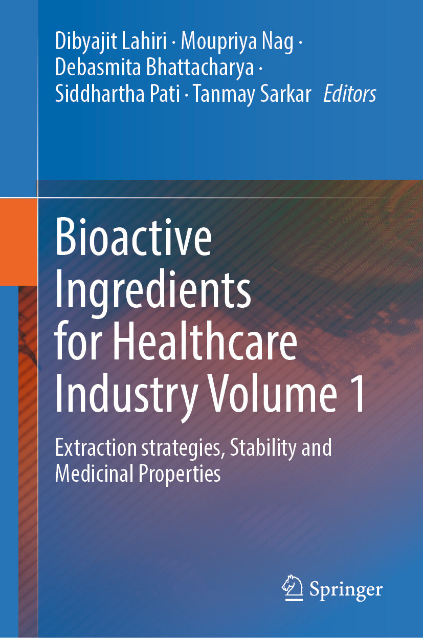 Cover Bioactive Ingredients for Healthcare Industry Volume 1