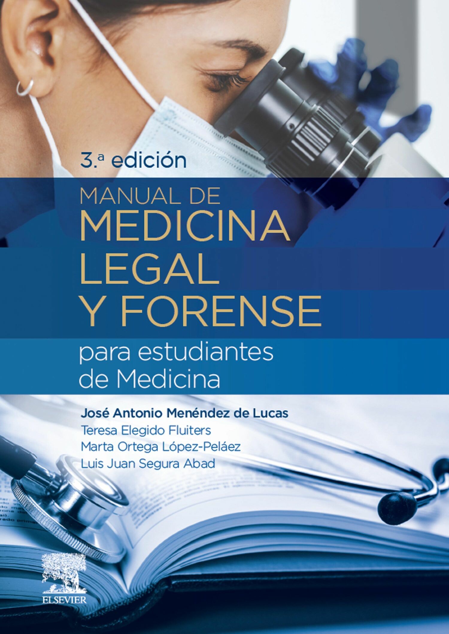 Cover Manual de medicina legal y forense para estudiantes de Medicina
