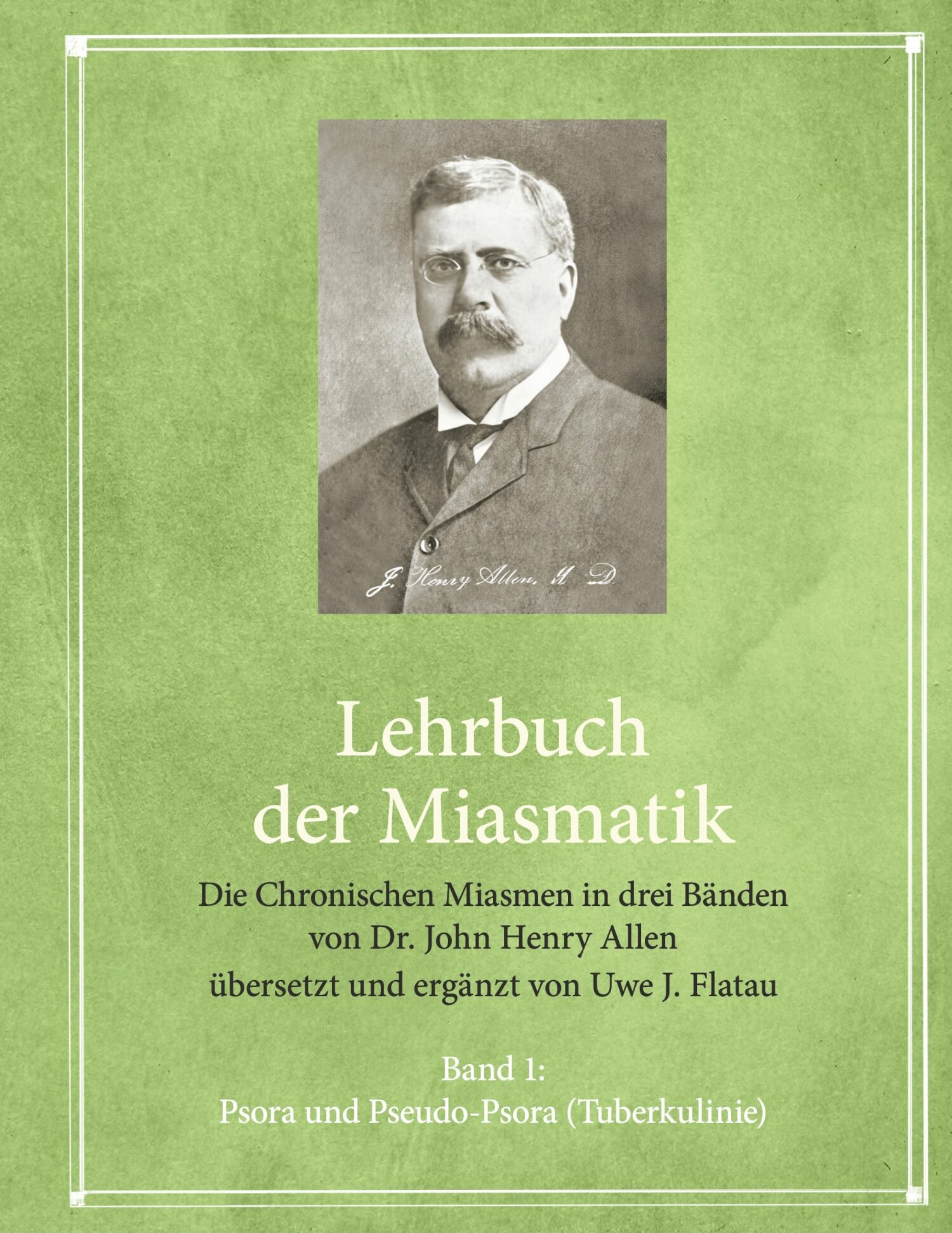 Cover Die Chronischen Miasmen