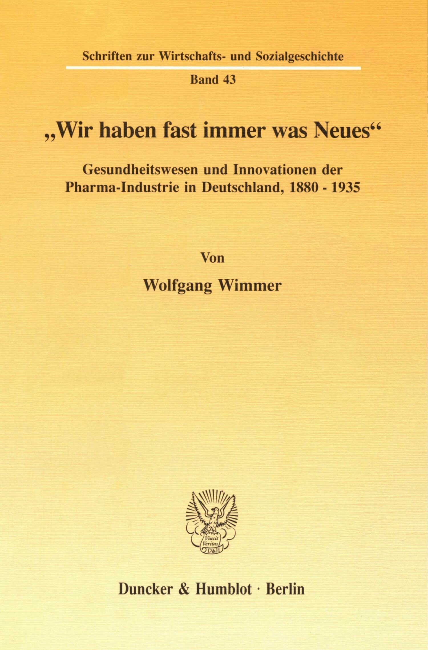 Wir haben fast immer was Neues.