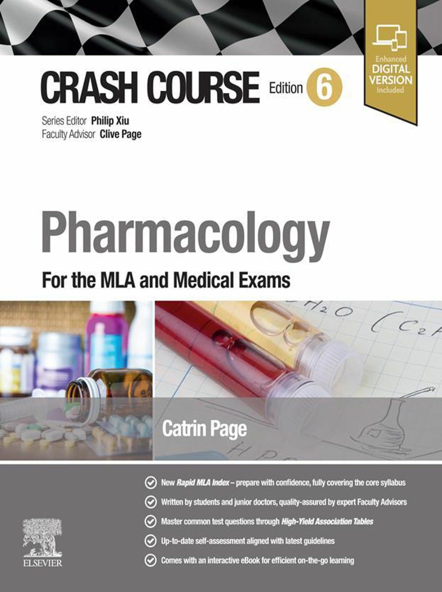 Cover Crash Course Pharmacology - E-BOOK