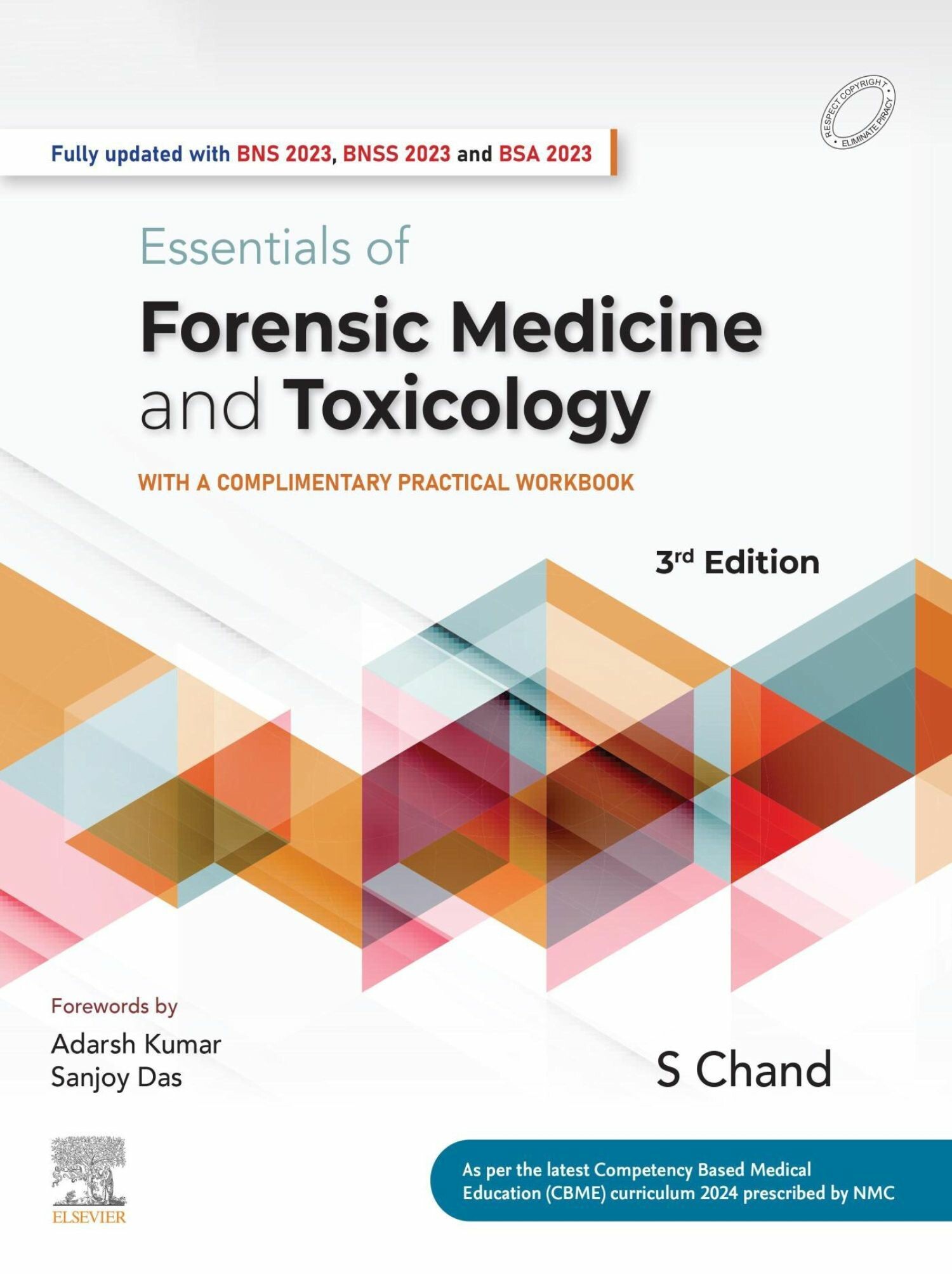 Cover Essentials of Forensic Medicine and Toxicology, 3rd Edition - E-Book