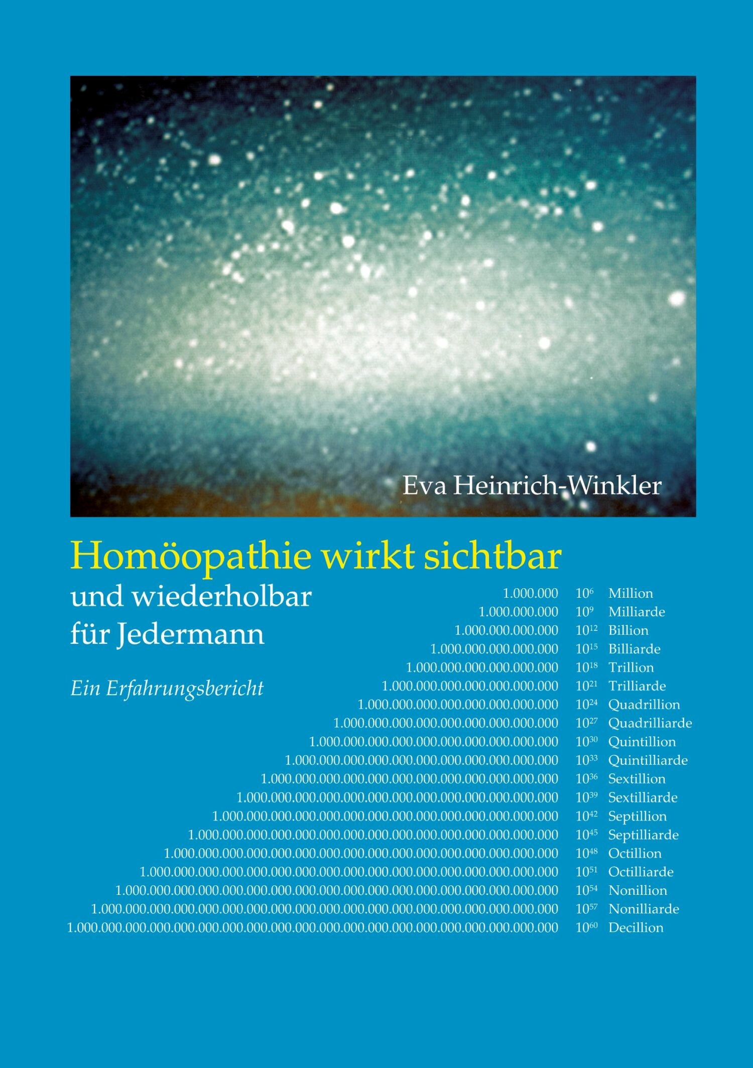 Cover Homöopathie wirkt sichtbar und wiederholbar für Jedermann