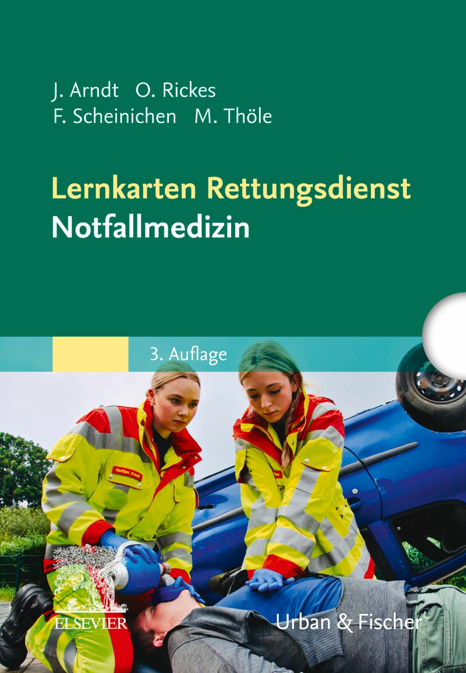 Cover Lernkarten Rettungsdienst - Notfallmedizin
