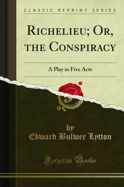 Cover Richelieu; Or, the Conspiracy