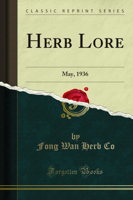 Cover Herb Lore