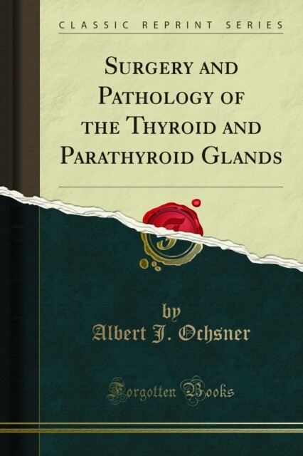 Cover Surgery and Pathology of the Thyroid and Parathyroid Glands