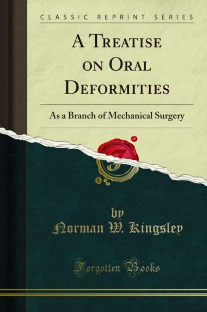 Cover Treatise on Oral Deformities