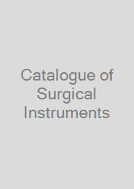 Cover Catalogue of Surgical Instruments