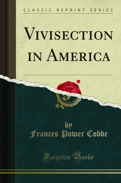 Cover Vivisection in America