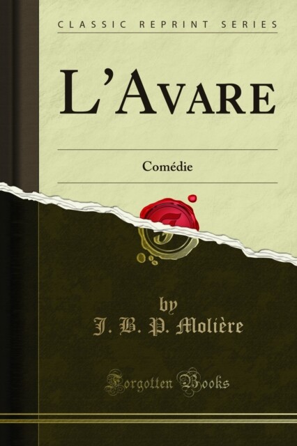 Cover L''Avare