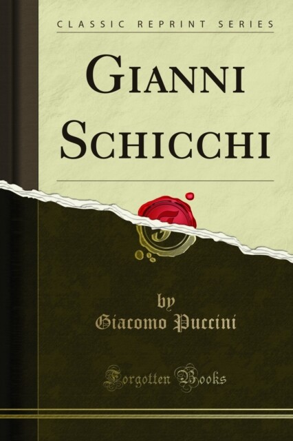 Cover Gianni Schicchi