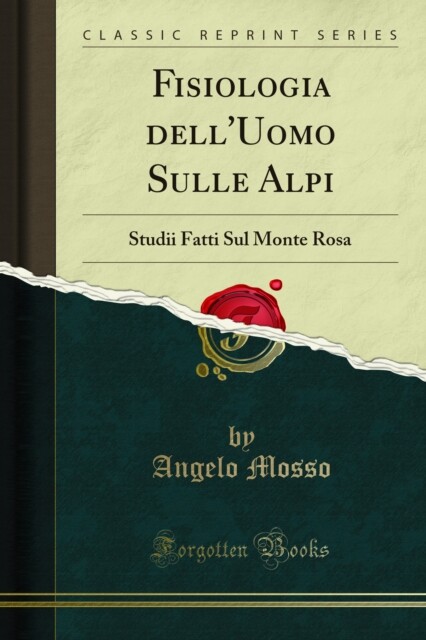 Cover Fisiologia dell''Uomo Sulle Alpi