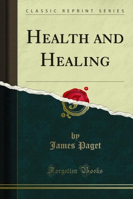 Cover Health and Healing