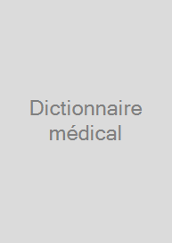 Cover Dictionnaire médical