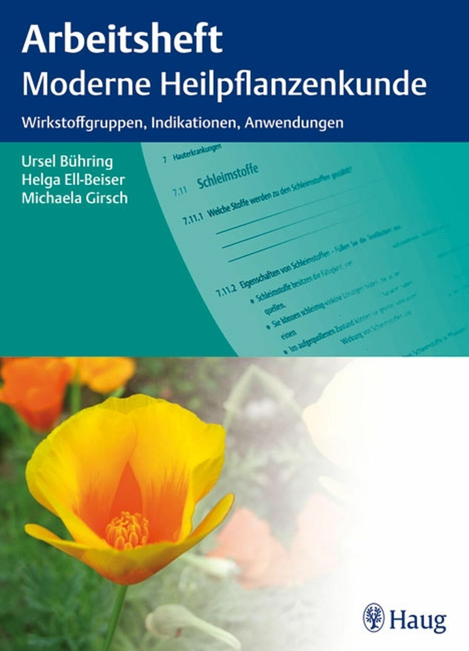 Cover Arbeitsheft Moderne Heilpflanzenkunde