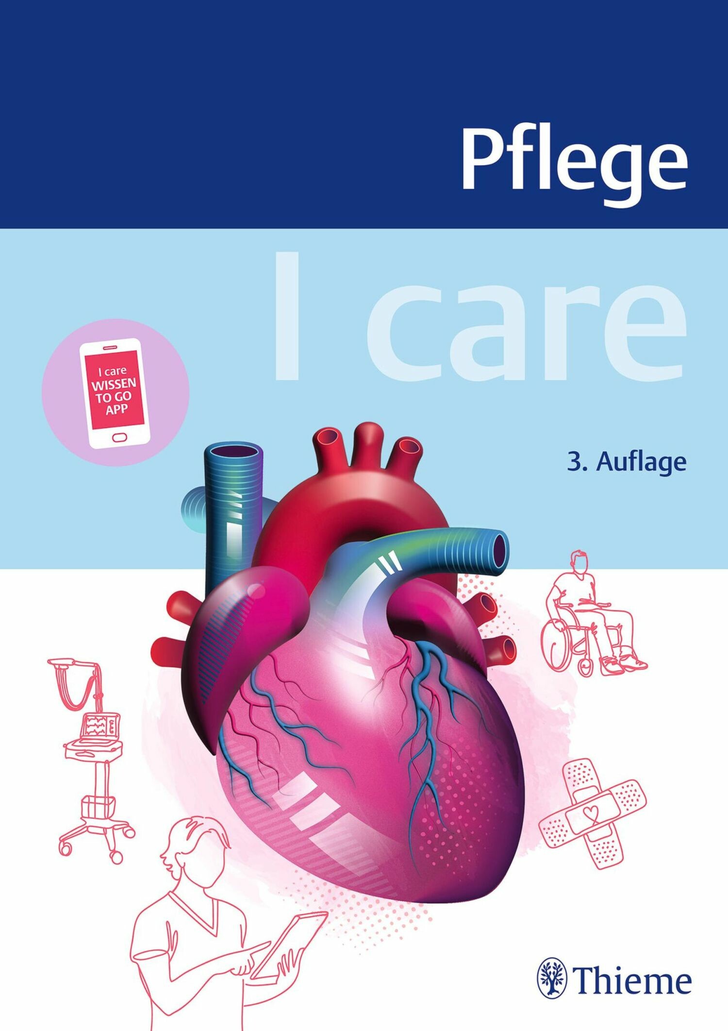 Cover I care Pflege