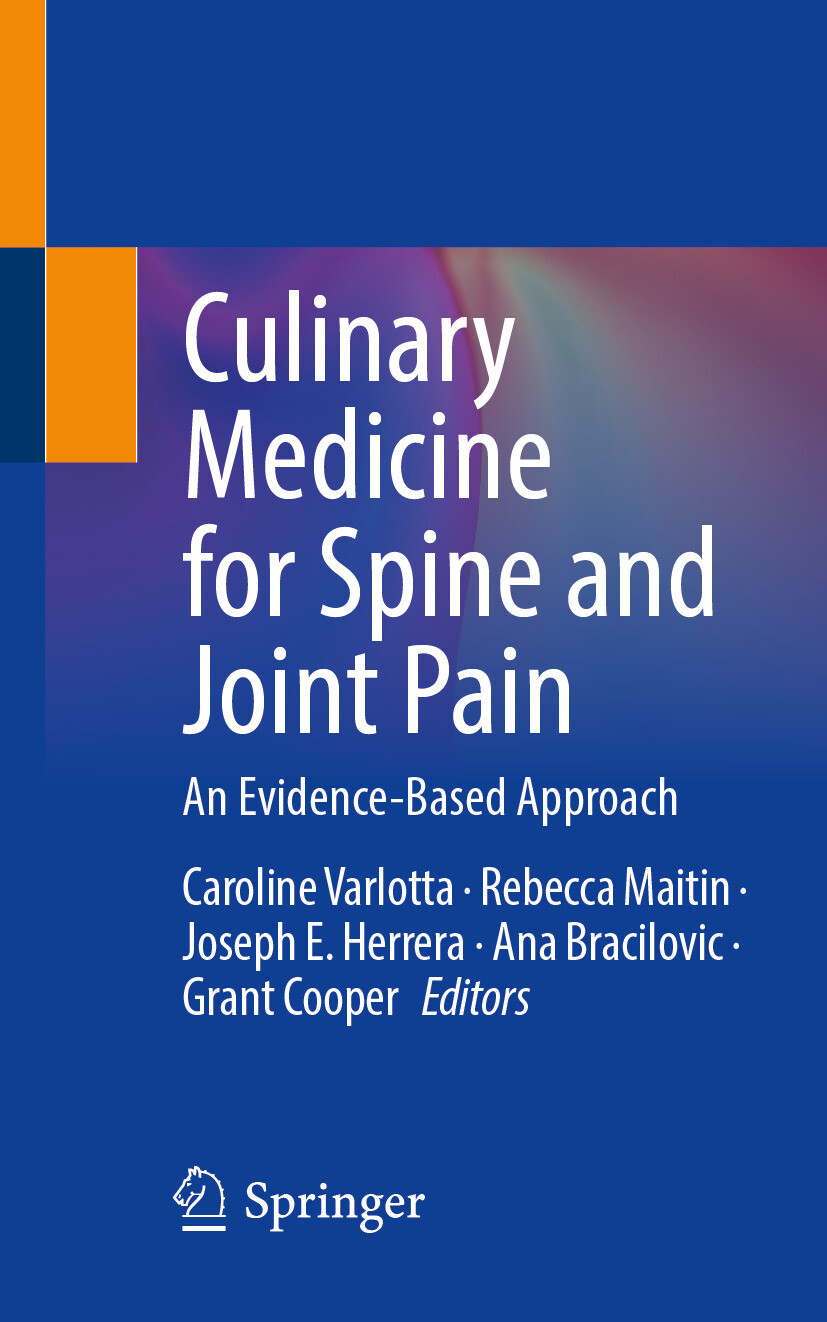Cover Culinary Medicine for Spine and Joint Pain