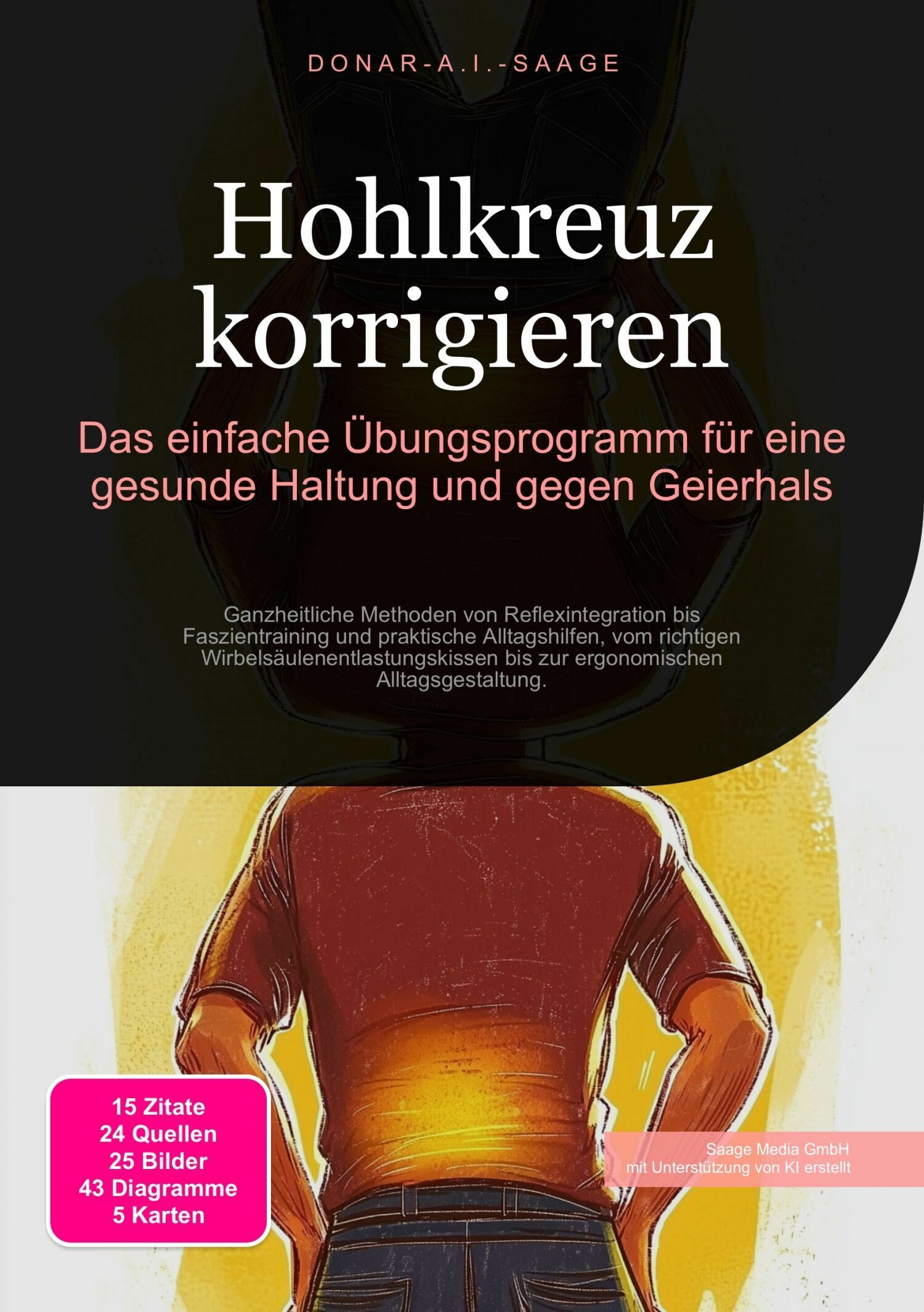 Cover Hohlkreuz korrigieren