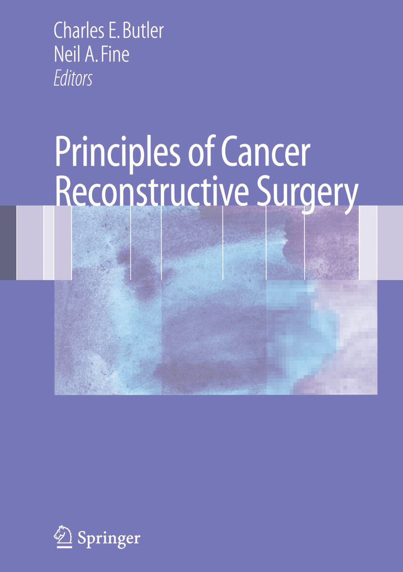 Cover Principles of Cancer Reconstructive Surgery