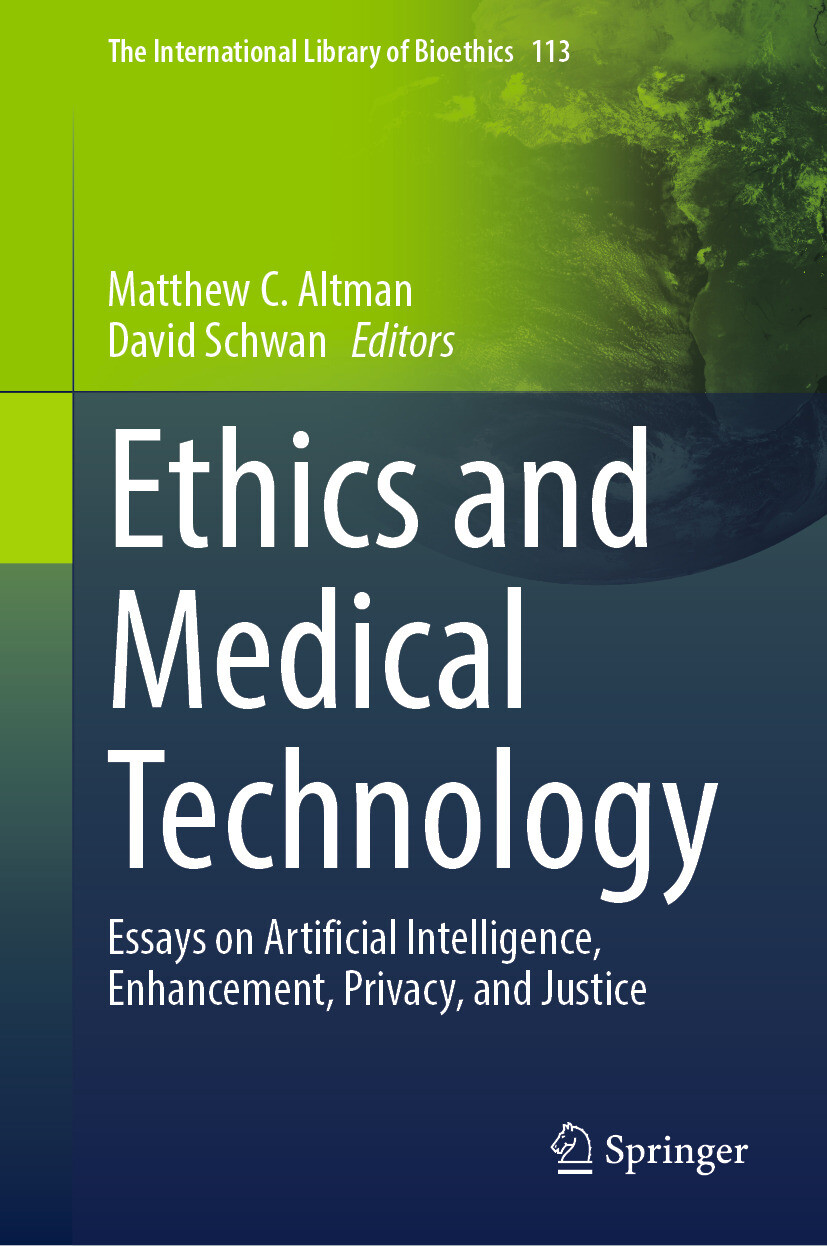 Cover Ethics and Medical Technology