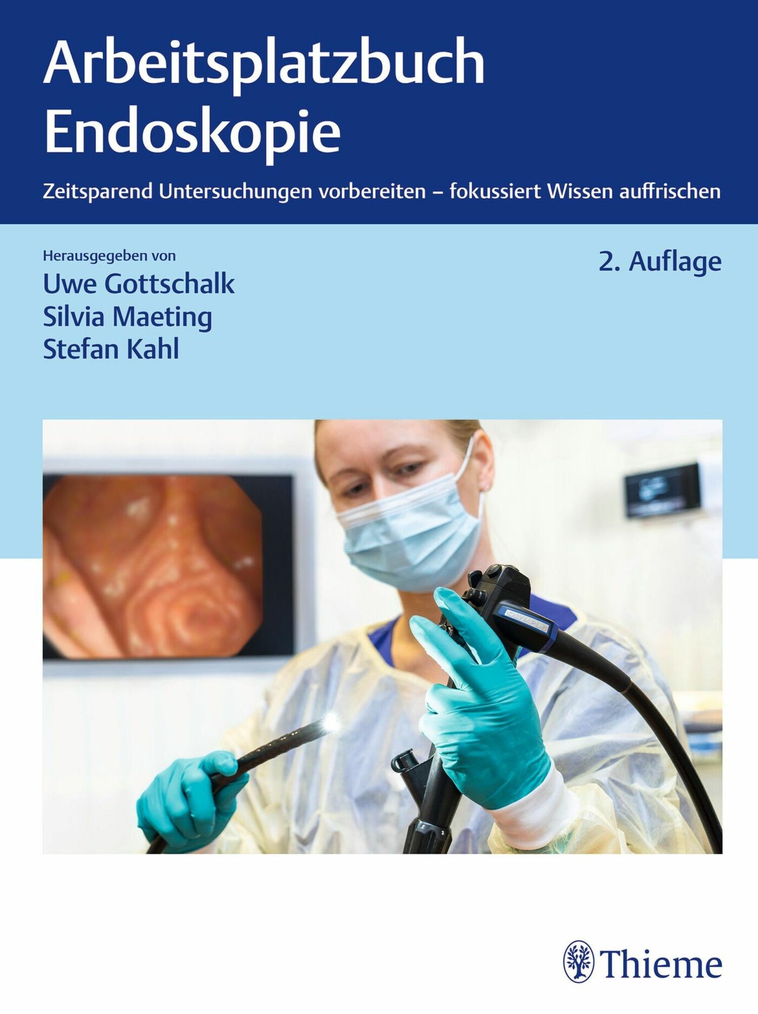 Cover Arbeitsplatzbuch Endoskopie