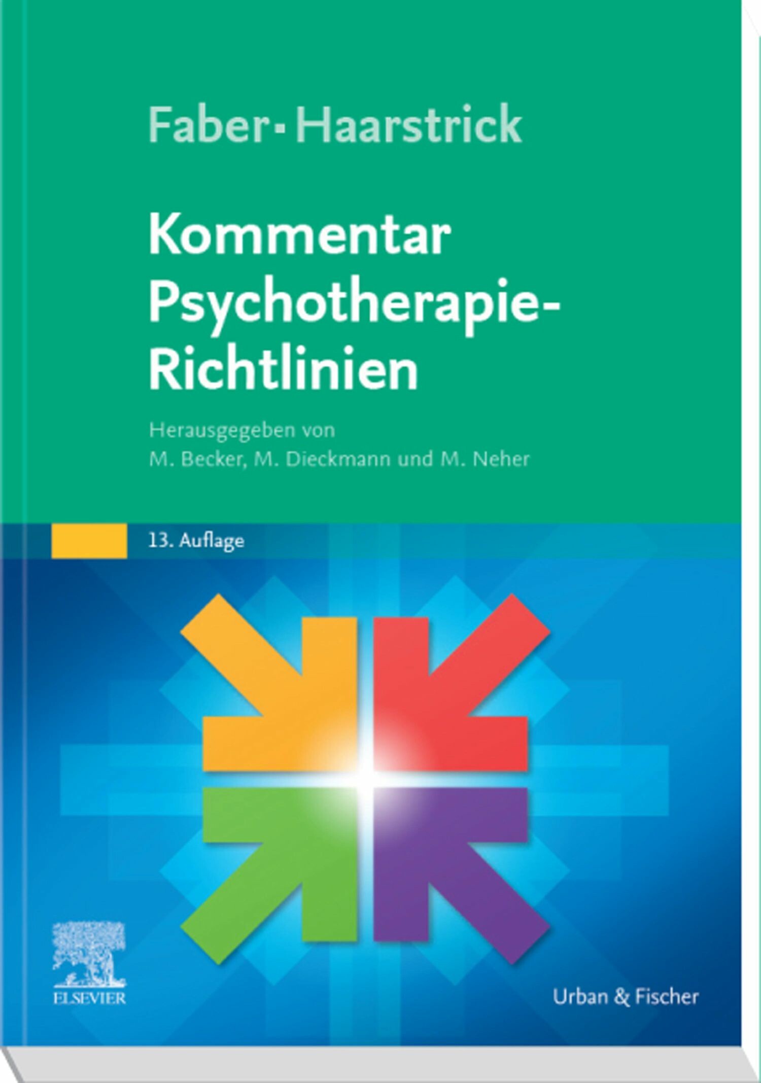 Cover Faber/Haarstrick. Kommentar Psychotherapie-Richtlinien