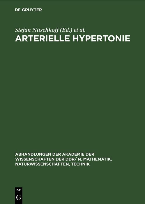 Cover Arterielle Hypertonie