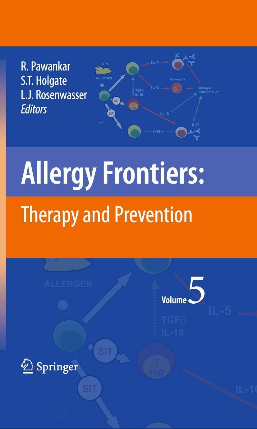 Cover Allergy Frontiers:Therapy and Prevention